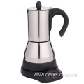 Electric coffee maker stainless steel coffee pot